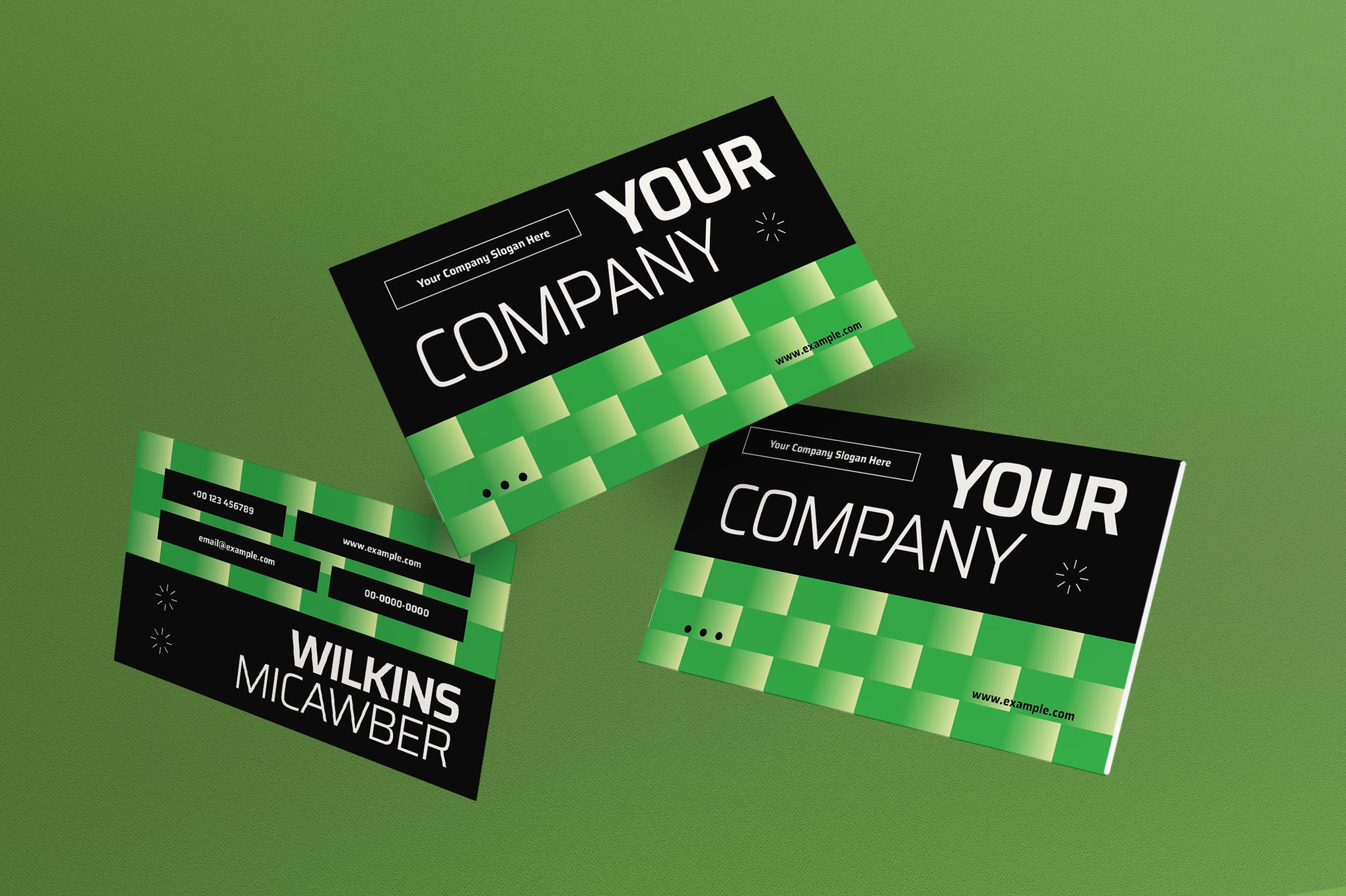 Trendy Utilitarian Business Card Template