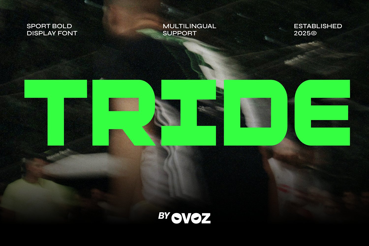 Tride - Bold Sports Font