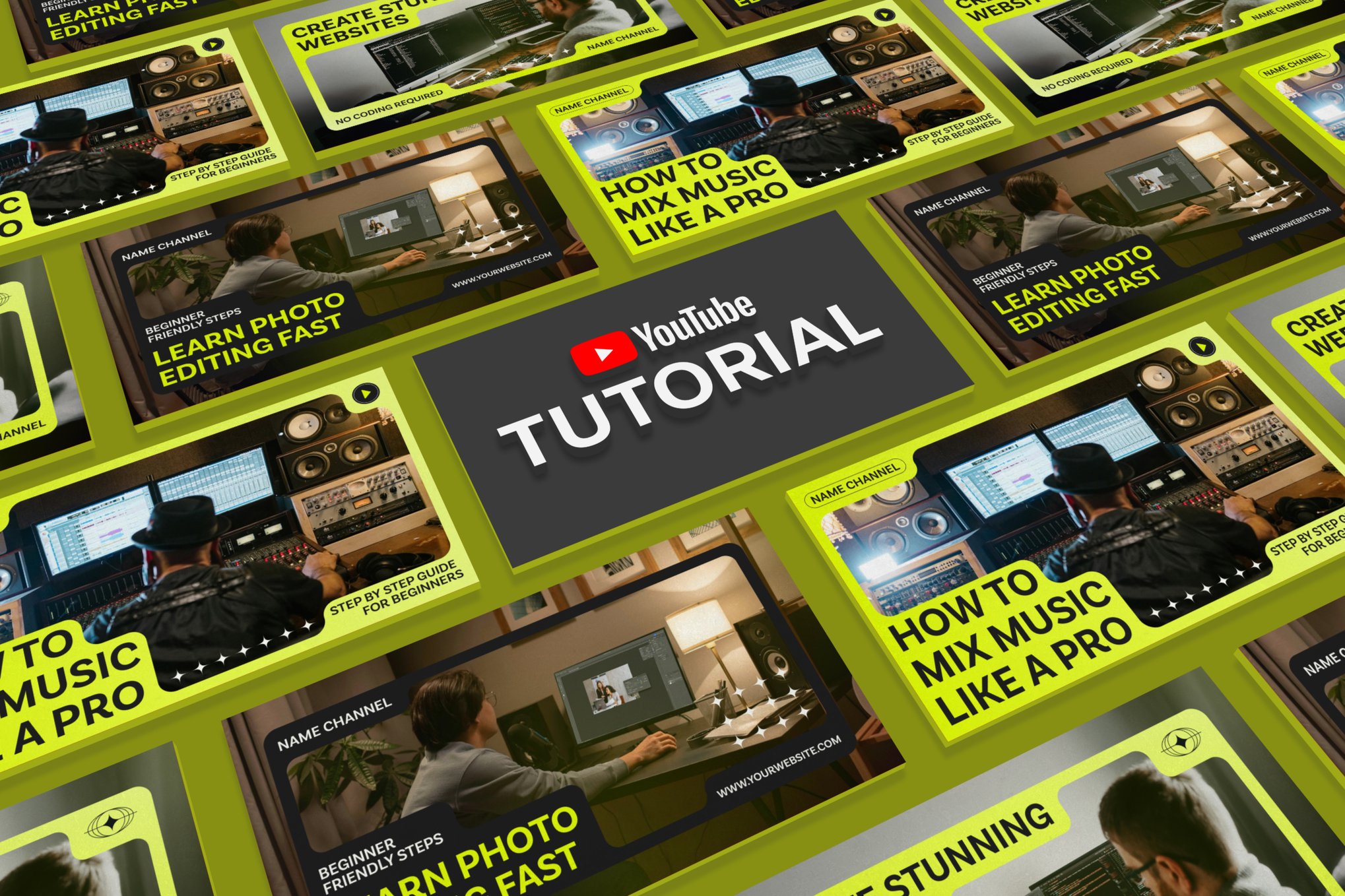 Tutorial Videos YouTube Thumbnail