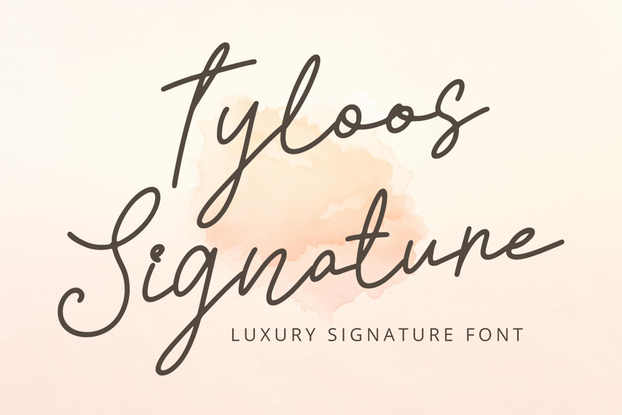 Tyloos Signature - Luxury Signature Font