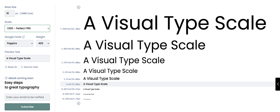 perfect font size for assignment