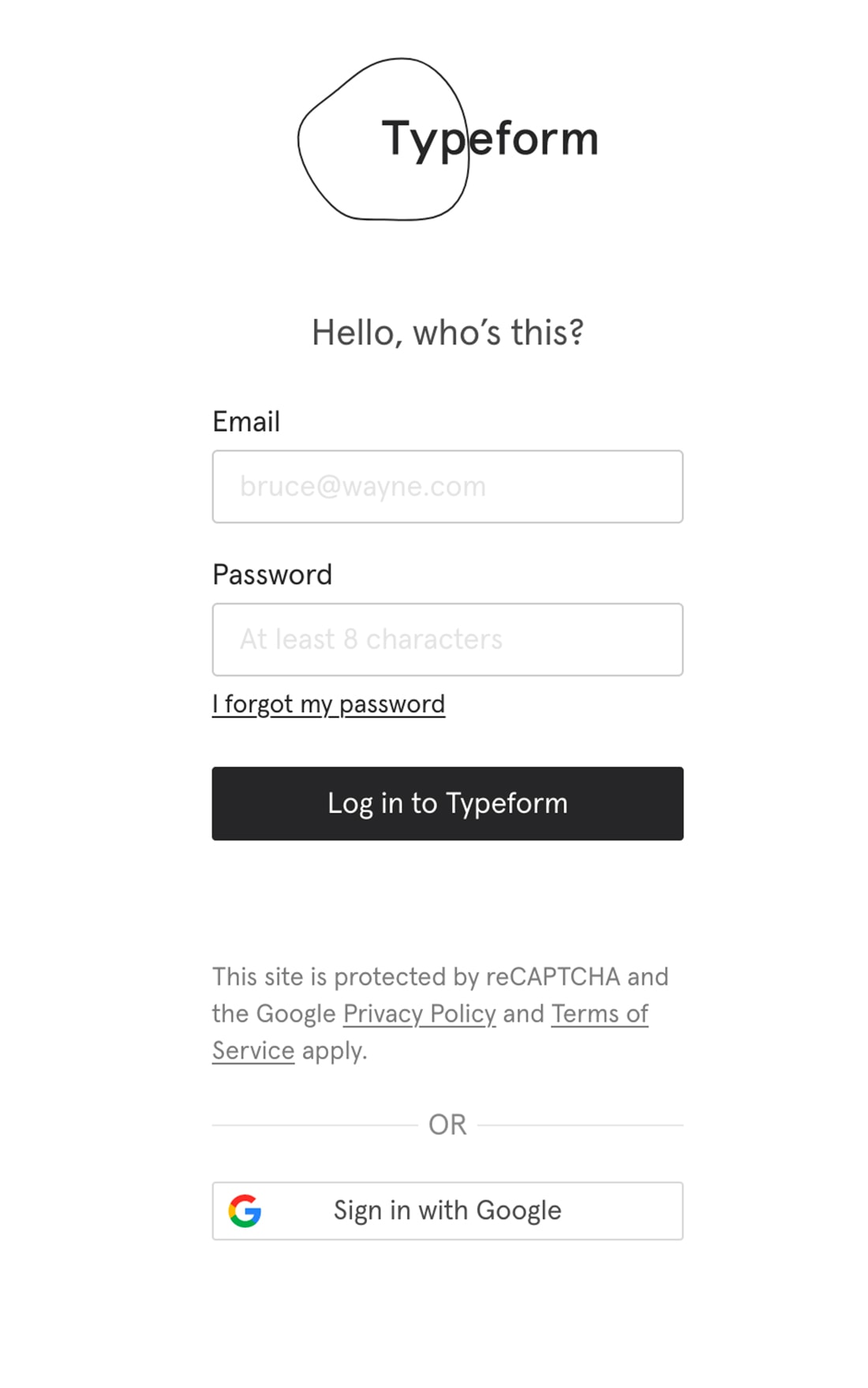 typeform-form 5 Tips for Creating a Web Form That Converts design tips Layouts|form|web design 