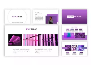 First alternate image for Unguana Colorful Google Slides Template