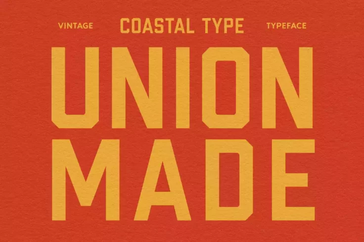 View Information about Union Made Classic Font