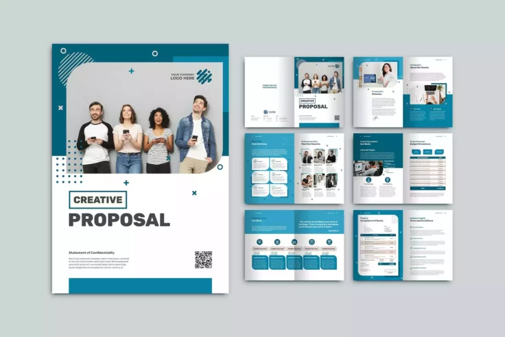 View Information about Unique InDesign Proposal Template