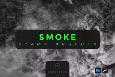 Unique Smoke Stamp Brushes