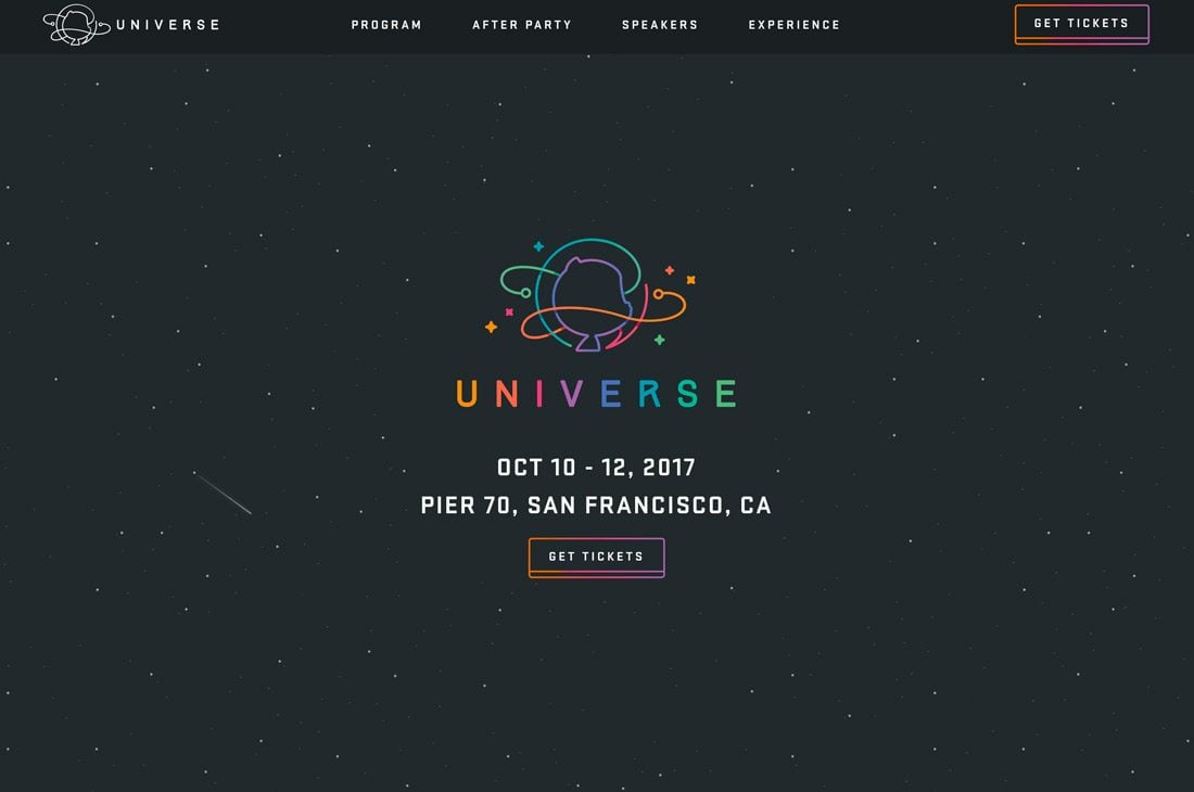 universe-conf 7 Tips for Using Background Textures in Web Design design tips
