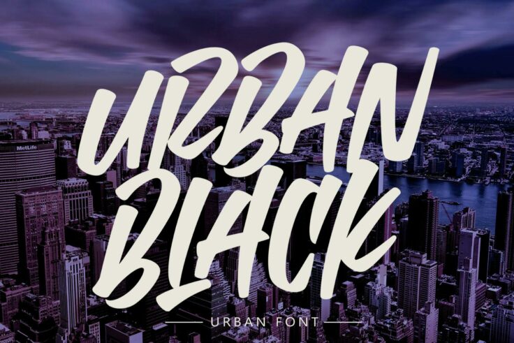 View Information about Urban Black Font