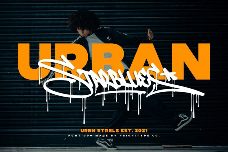 View Information about Urban Starblues Font Duo