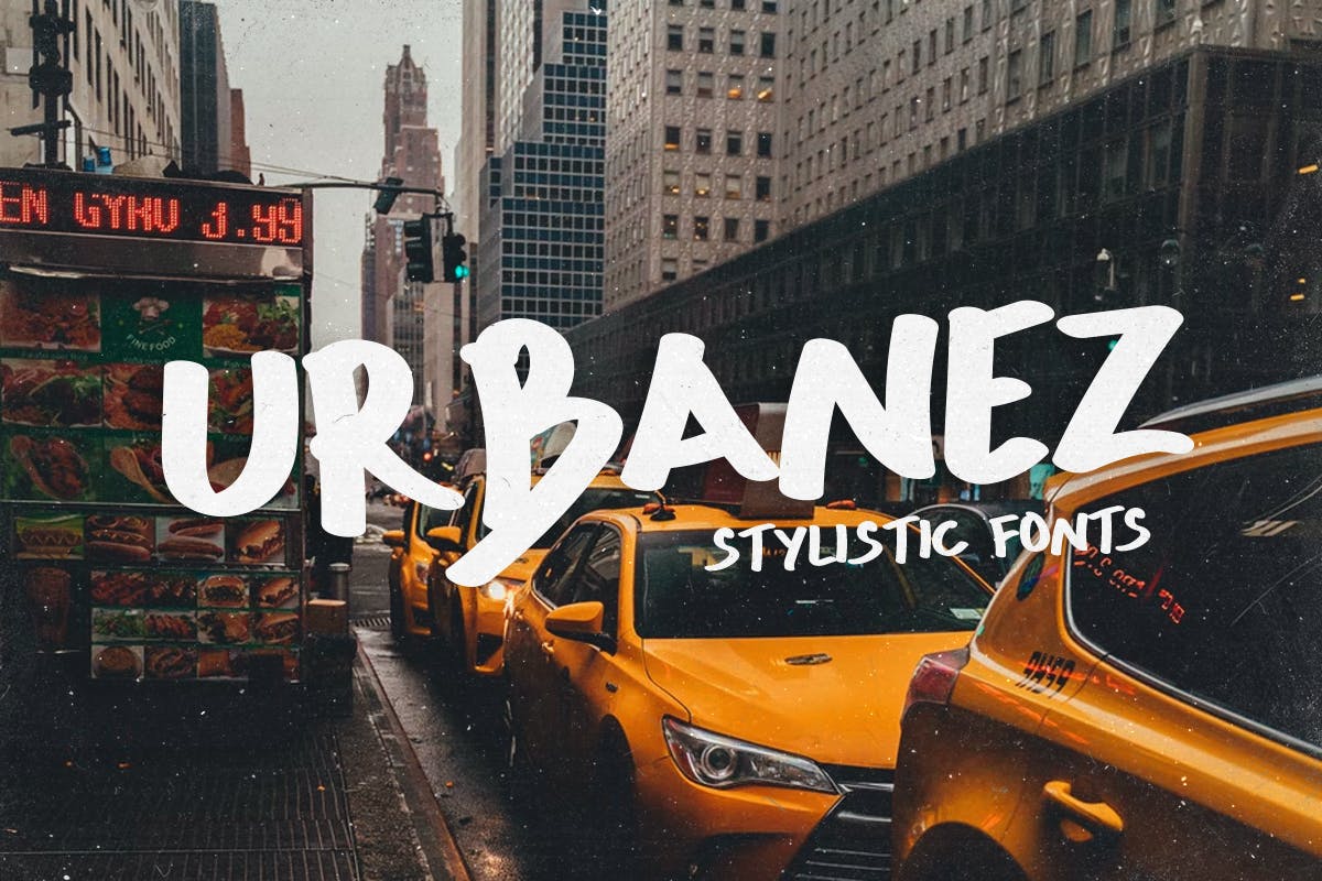 Urbanez - Stylish Urban Fonts