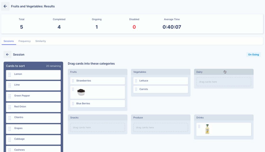 userbit card sorting