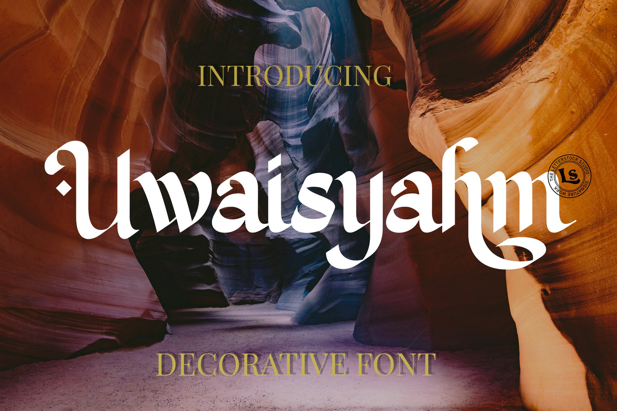 Uwaisyahm - Elegant Yoga Font