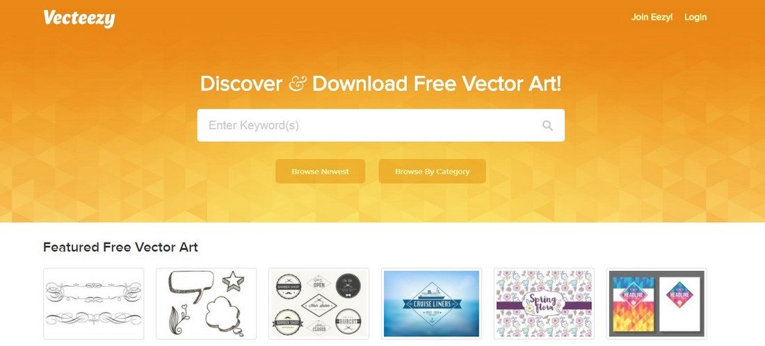 10+ Situs Web Untuk Download Vector Art Gratis 