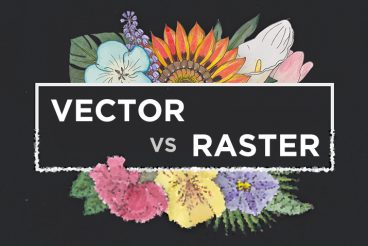 photo file type for word vector vs raster