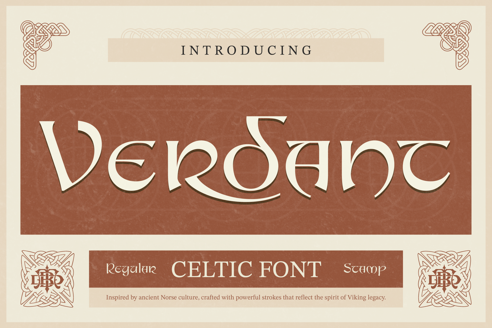Verdant - Celtic Medieval Font