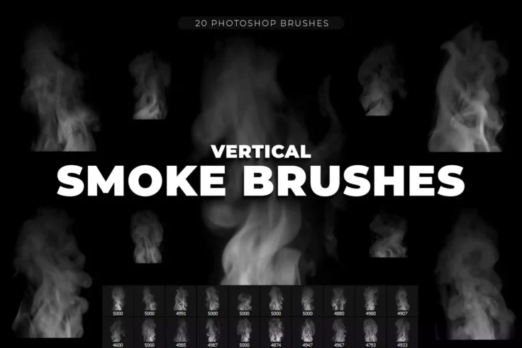 View Information about Vertical Photoshop Smoke Brushes