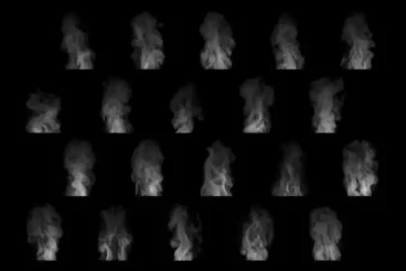 Second alternate image for Vertical Photoshop Smoke Brushes