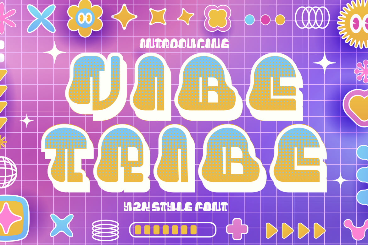 Vibe Tribe - Y2k Style Font