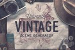 45+ Stunning Vintage Mockup Packs & Graphics