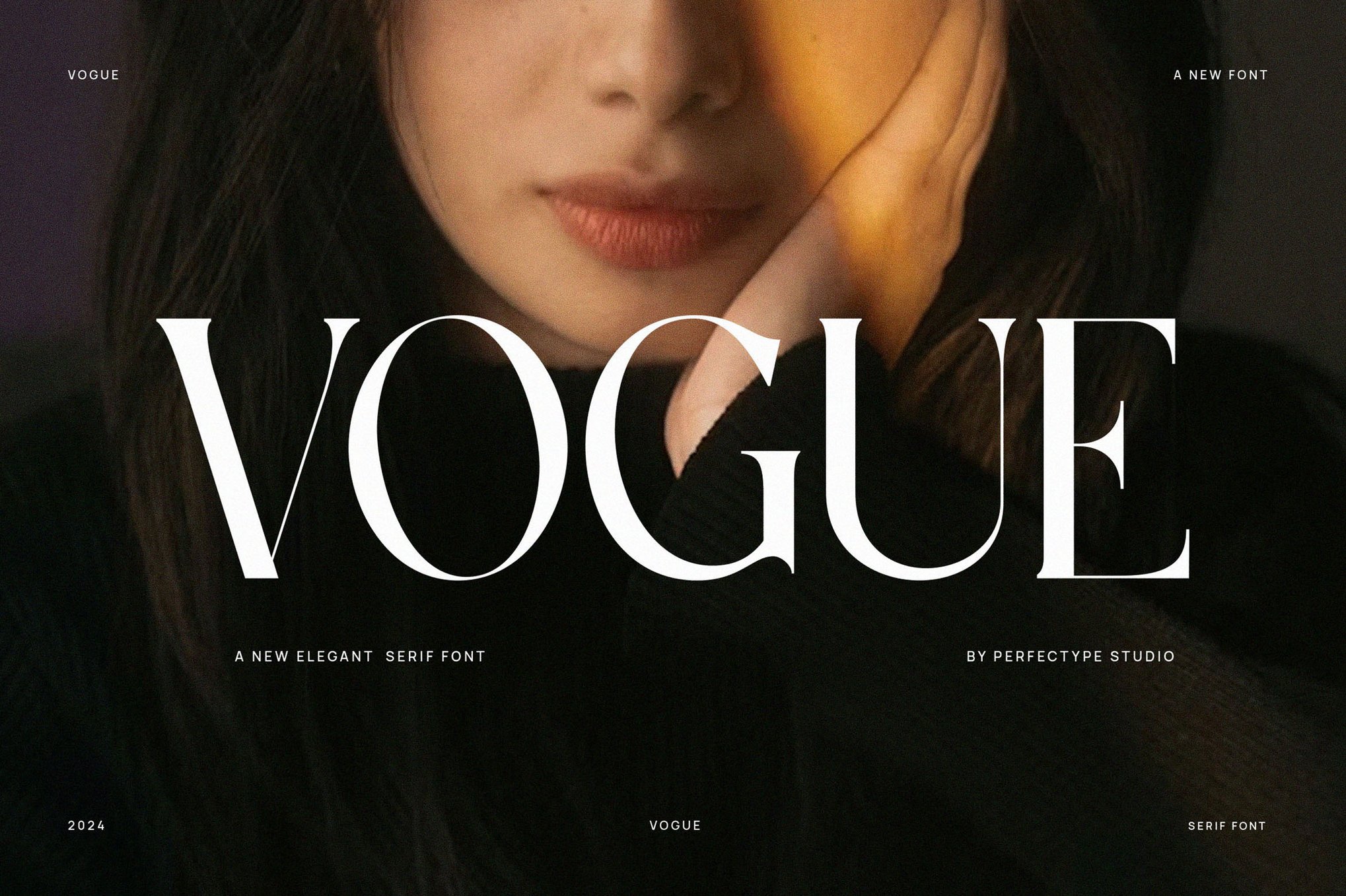 Vogue - Elegant Serif Font for Logos