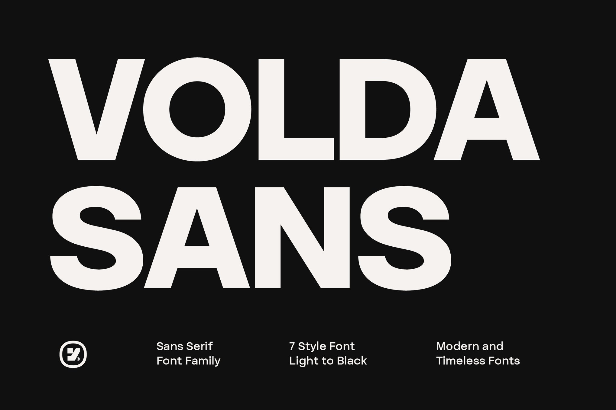 Volda Sans - Book Title Font