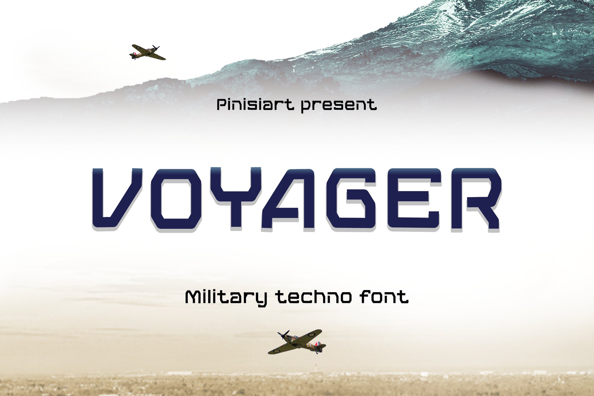VOYAGER - Military Style Premiere Pro Font