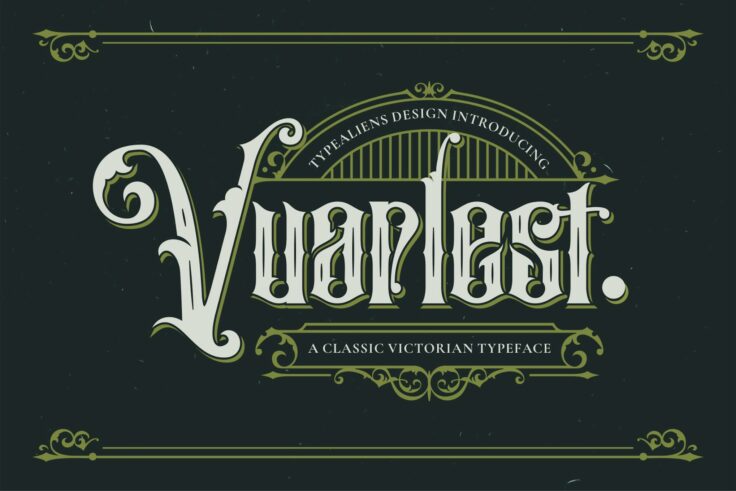 View Information about Vuarlest Victorian Font