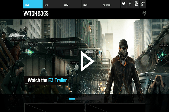 15 Delightful, Immersive Video Game Website Designs