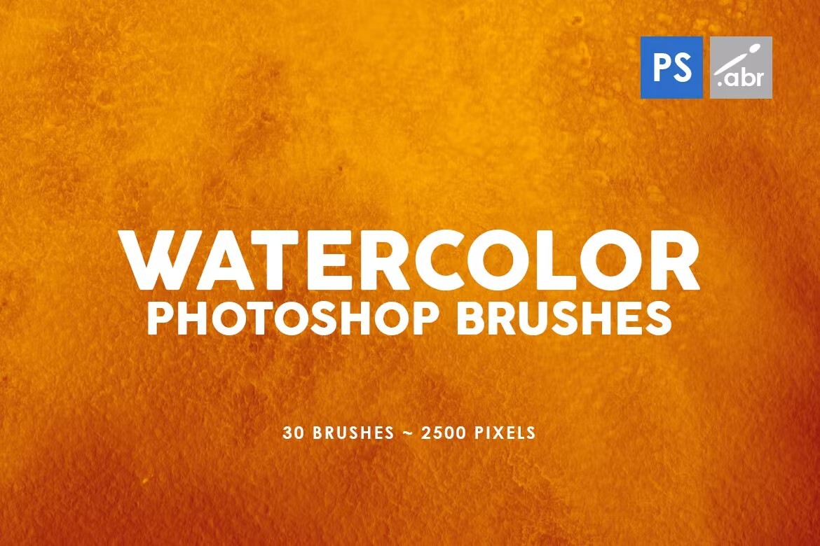 watercolor-brushes-4 35+ Best Photoshop Watercolor Brushes (Free & Premium) design tips 