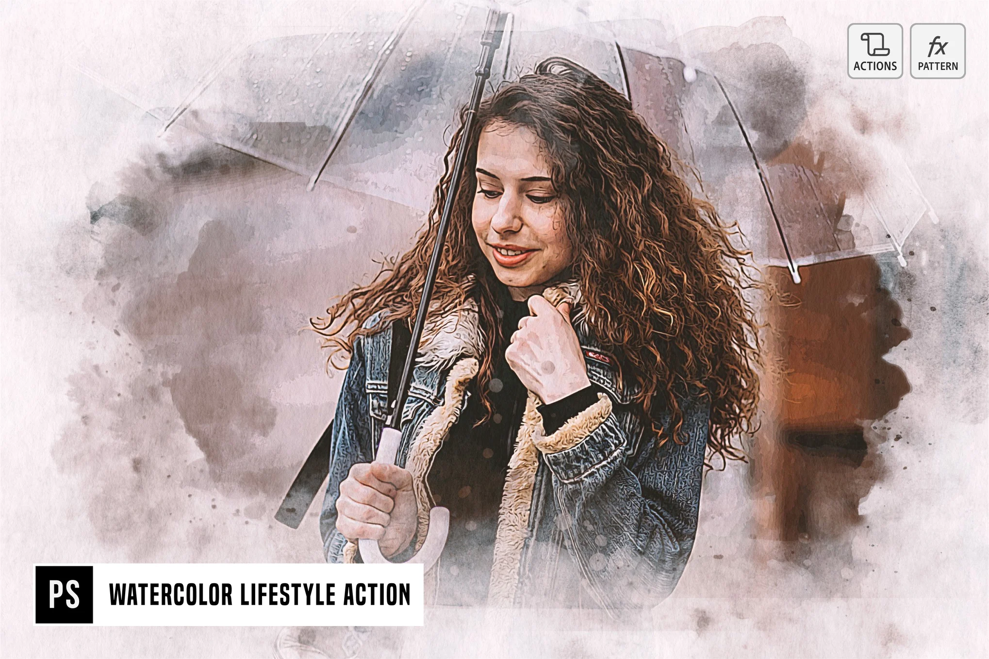 Watercolor Lifestyle Photoshop Action