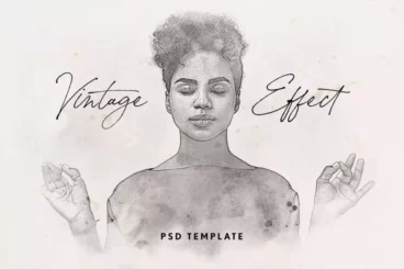 Vintage Watercolor Photoshop Action