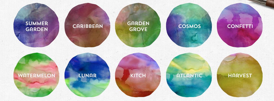 watercolor-resources Design Trend: Using Watercolor Patterns in Web Design design tips 