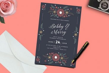 50 Wonderful Wedding Invitation Card Design Samples Design Shack