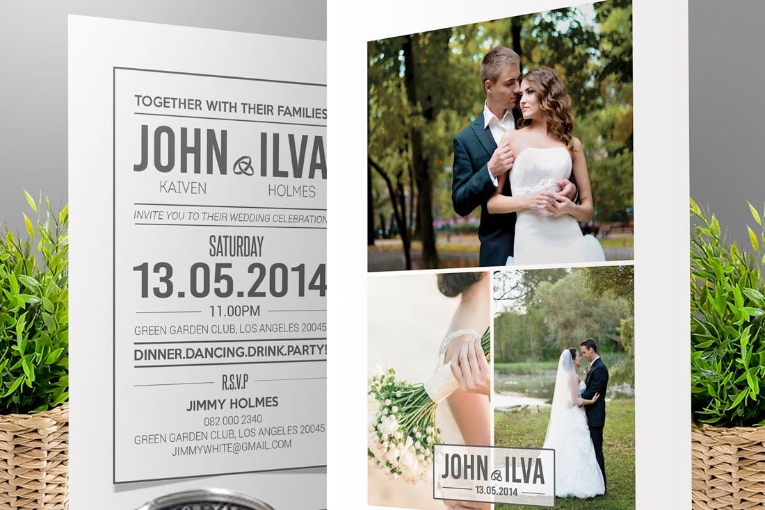 wedding invitation design