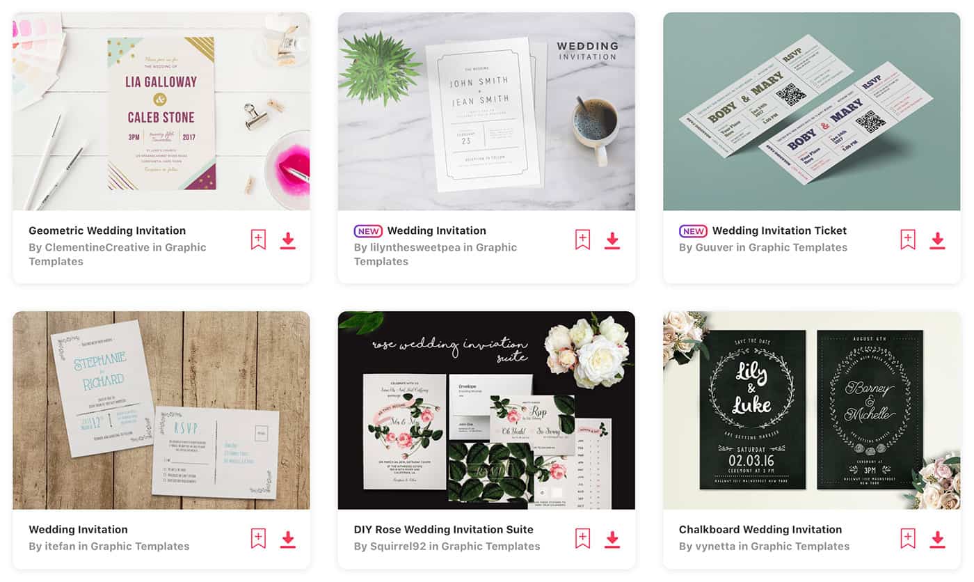 9 Wonderful Wedding Invitation & Card Design Samples | Design Shack