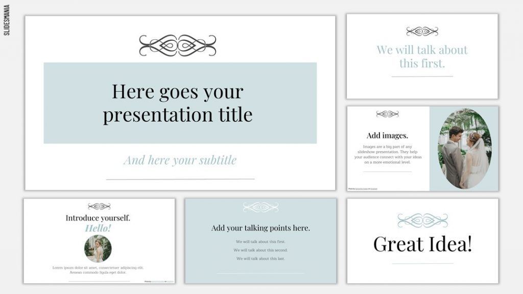 wedding powerpoint template