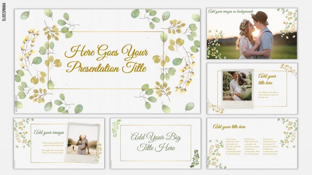 wedding powerpoint template