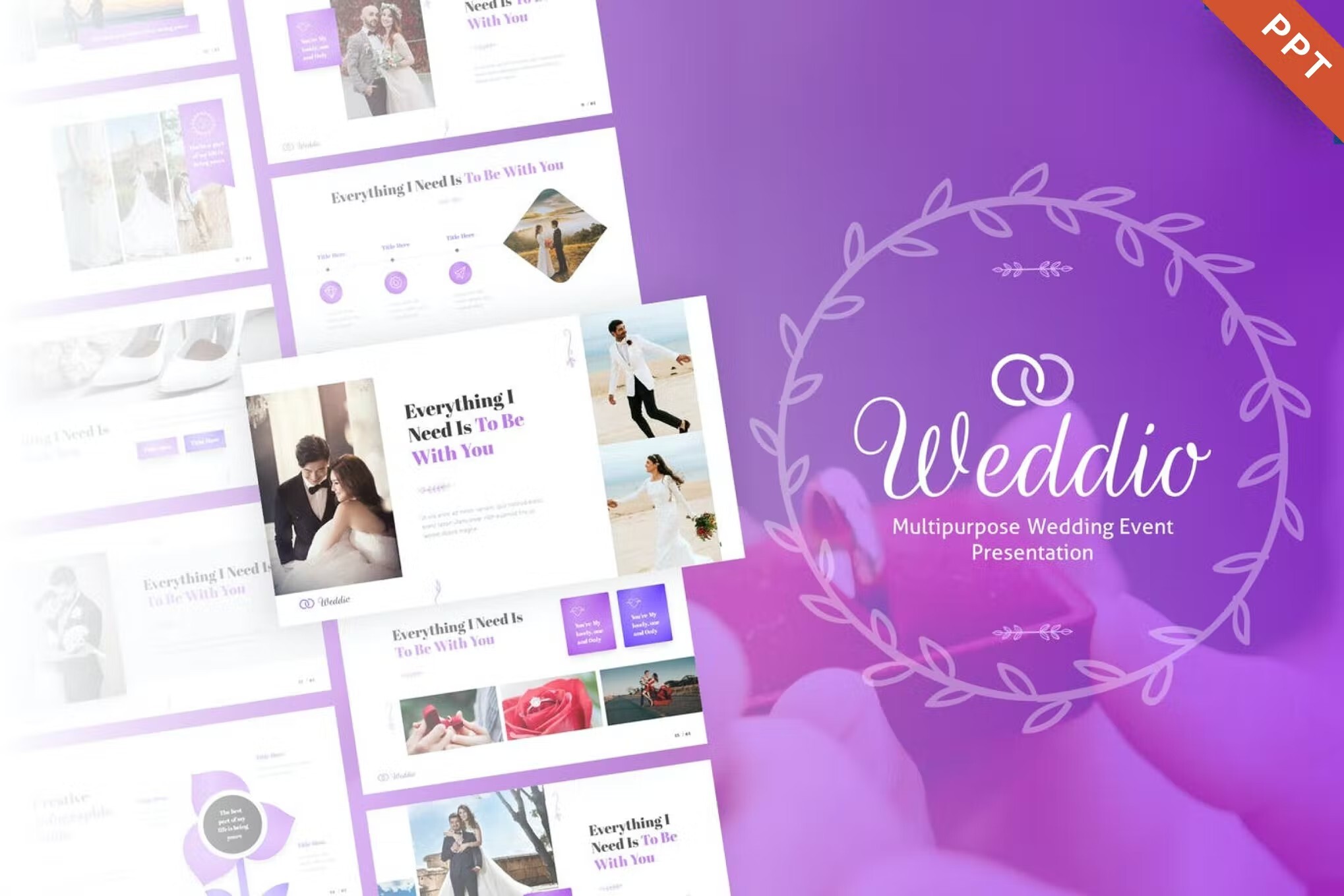 wedding powerpoint template