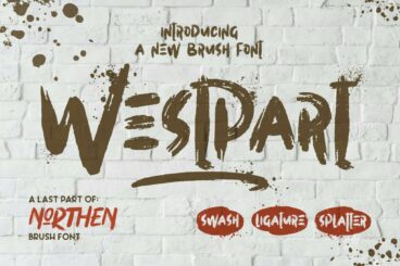 Westpart Distressed Font