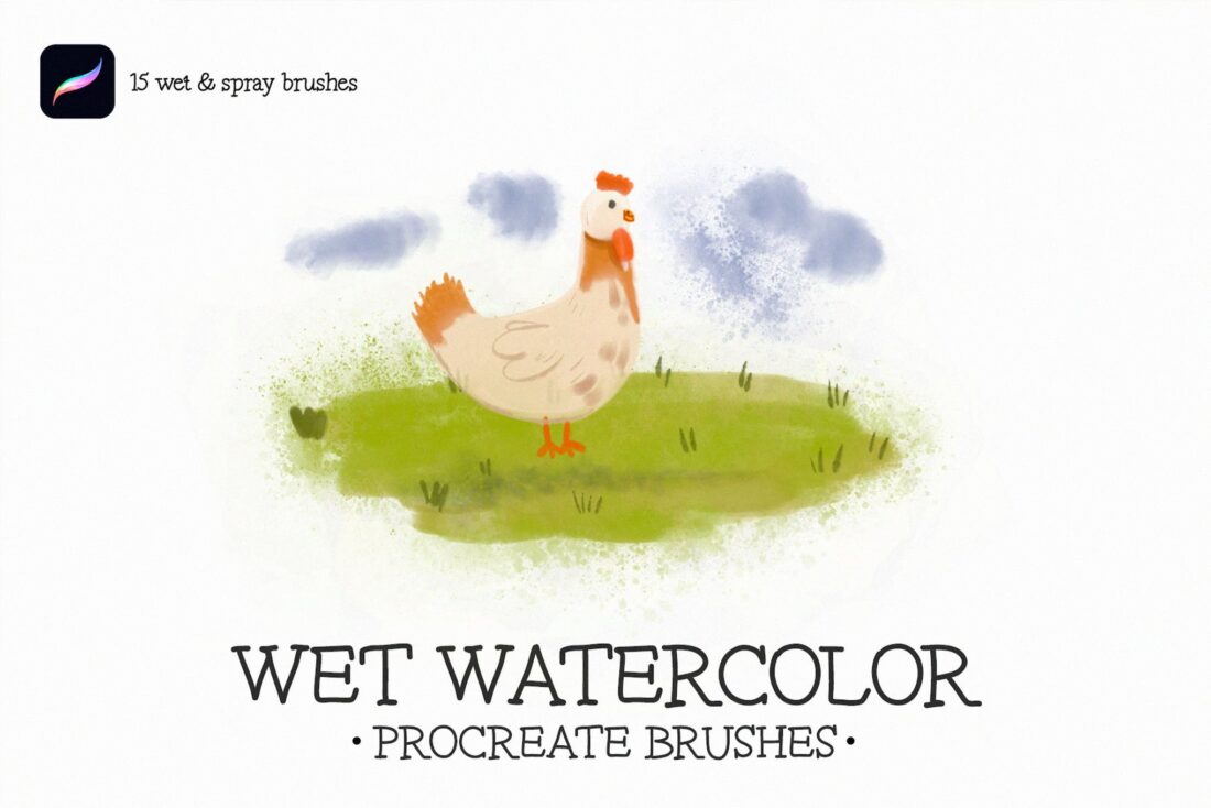 20+ Best Procreate Watercolor Brushes Design Shack