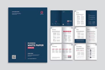 30+ Best White Paper Templates for Word & InDesign