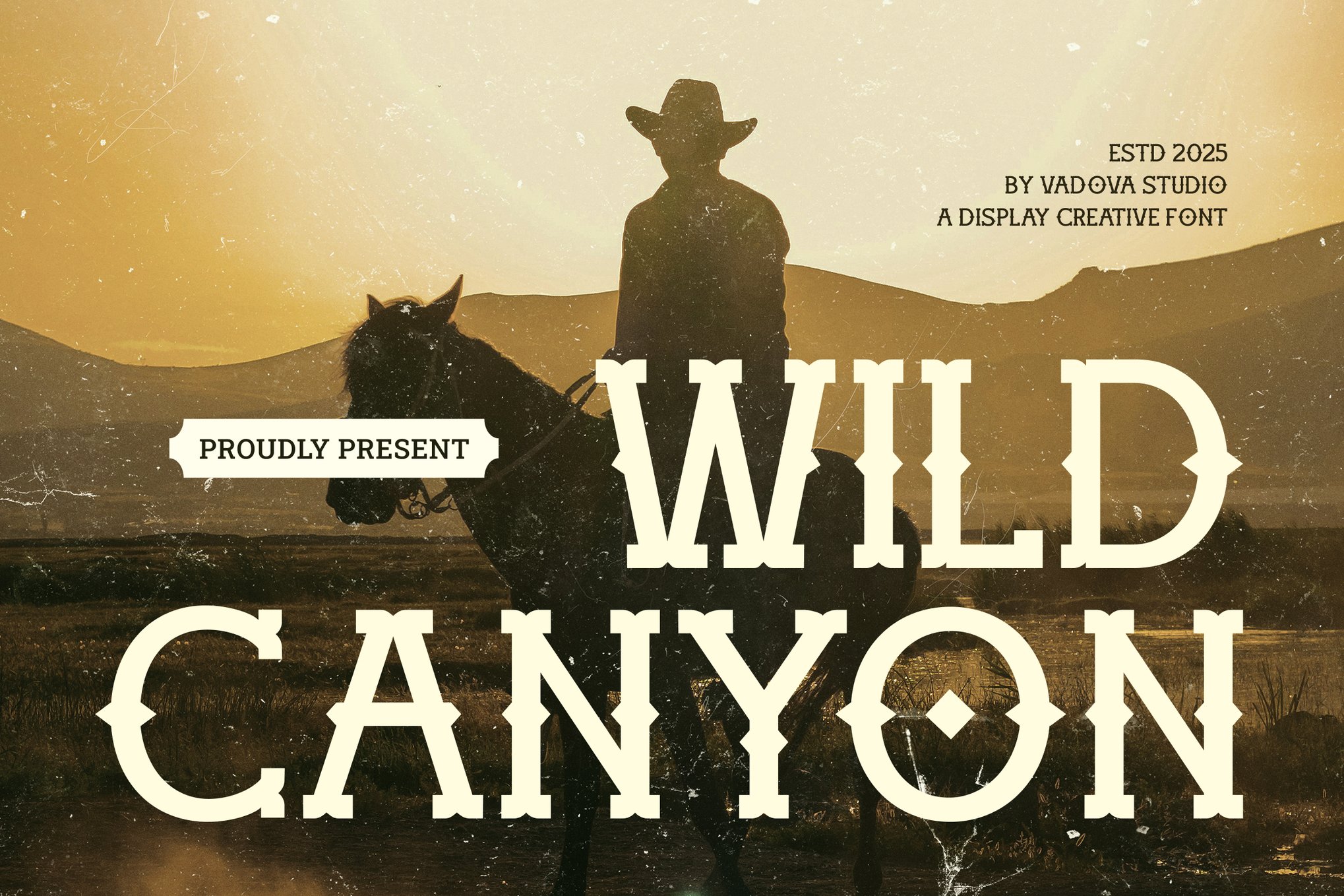 Wild Canyon - Creative Western Font