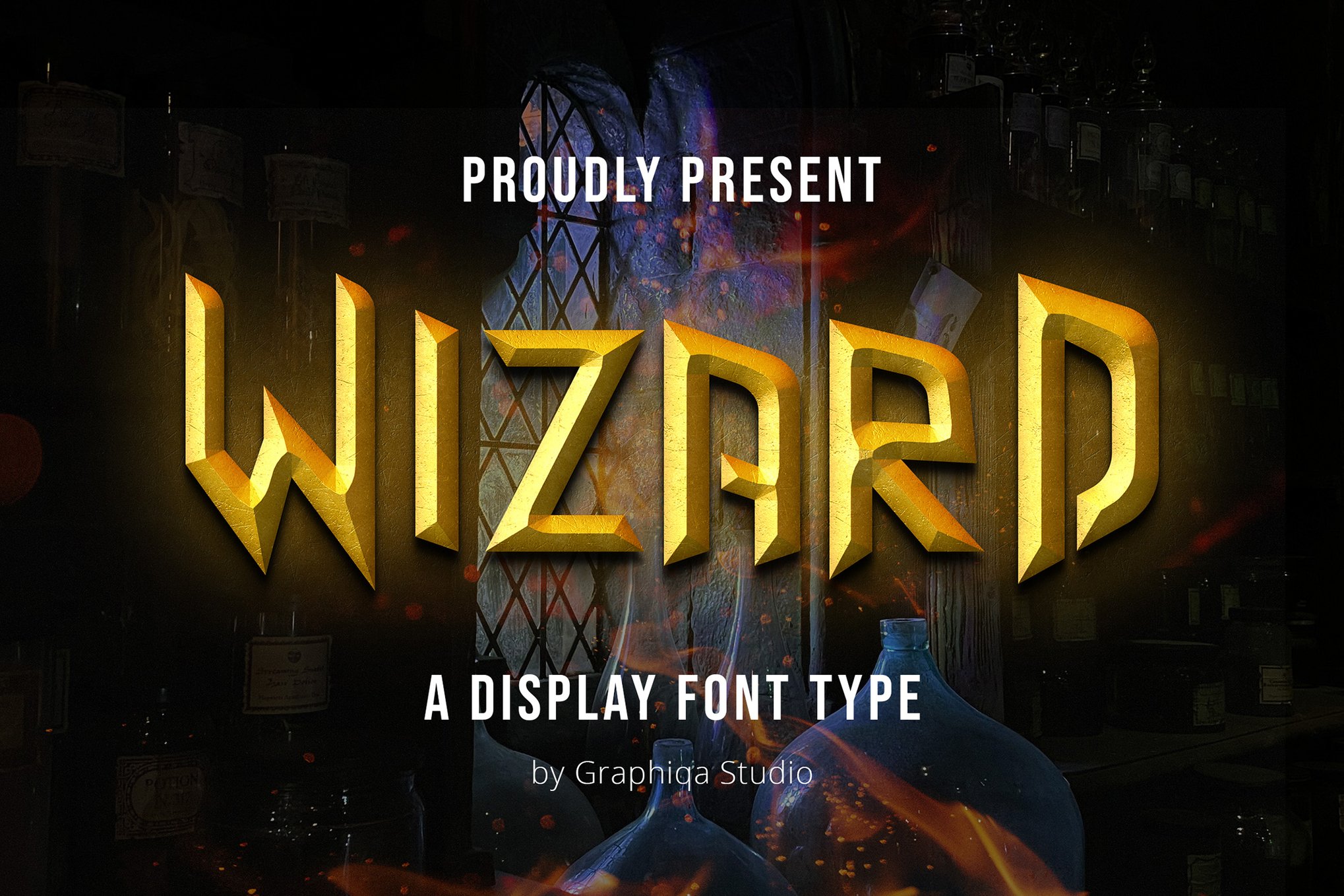 Wizard - Magical Fairytale Font