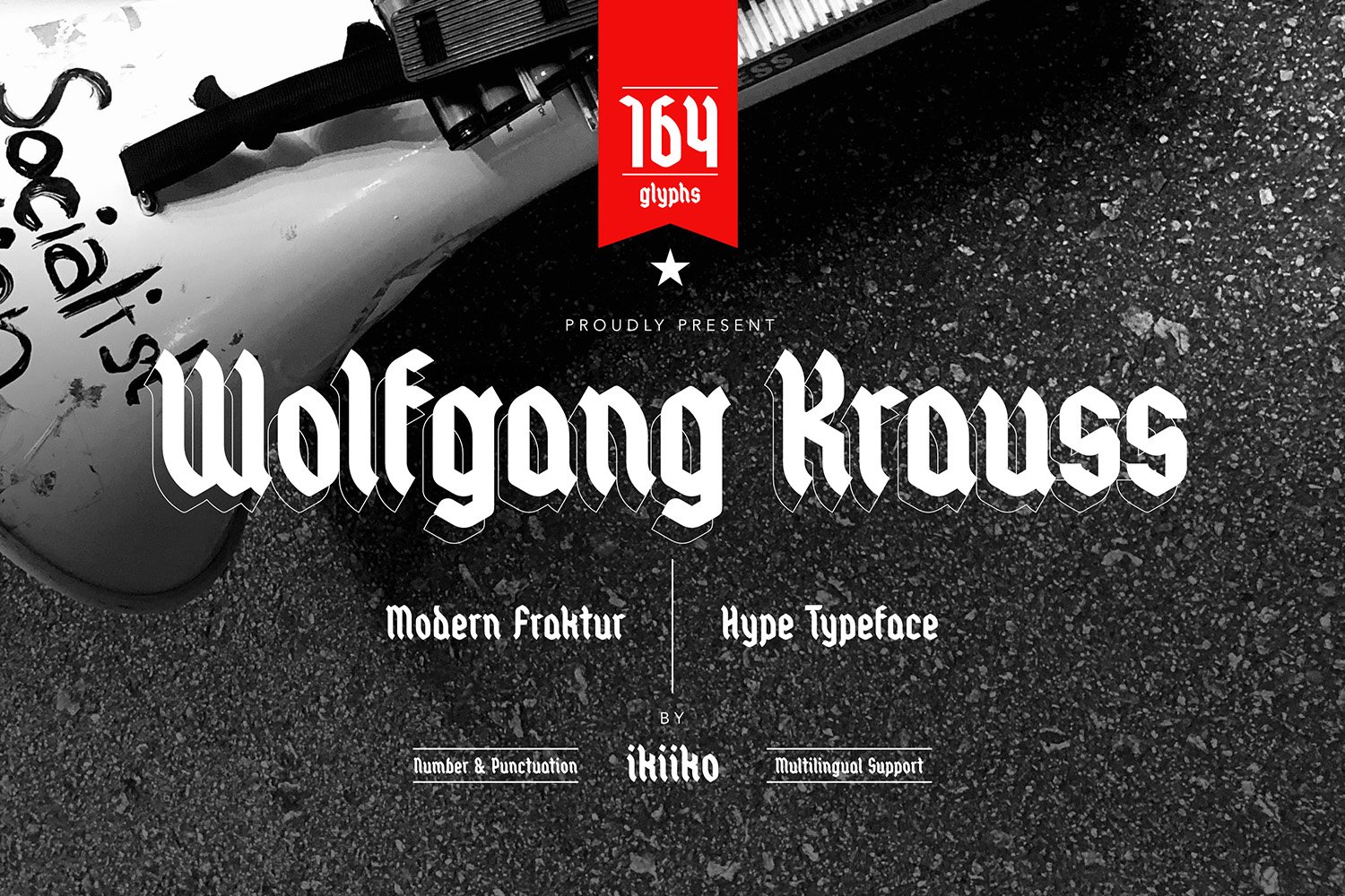 Wolfgang Krauss - Modern German Font