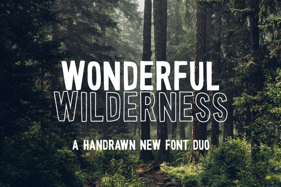 25+ Best Outdoor & Adventure Fonts