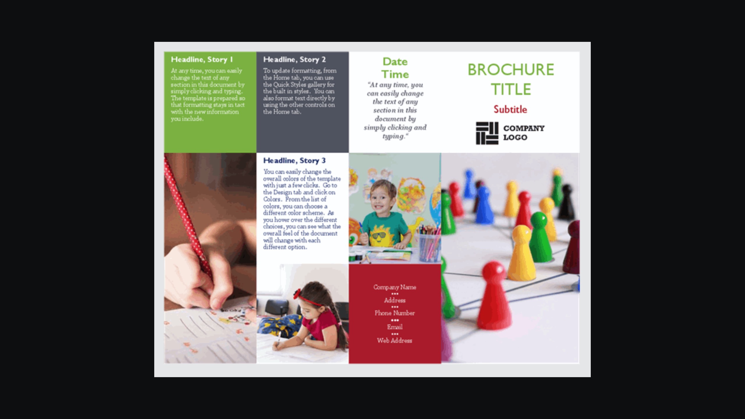 microsoft word brochure template redit