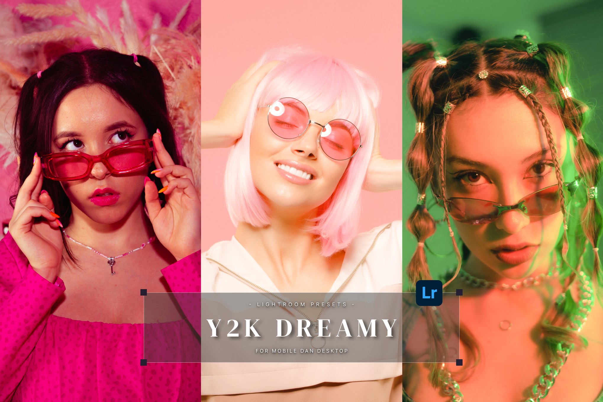 Y2K Dreamy Retro Lightroom Presets