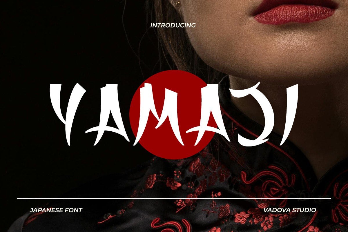 Yamaji - Japanese Creative Font