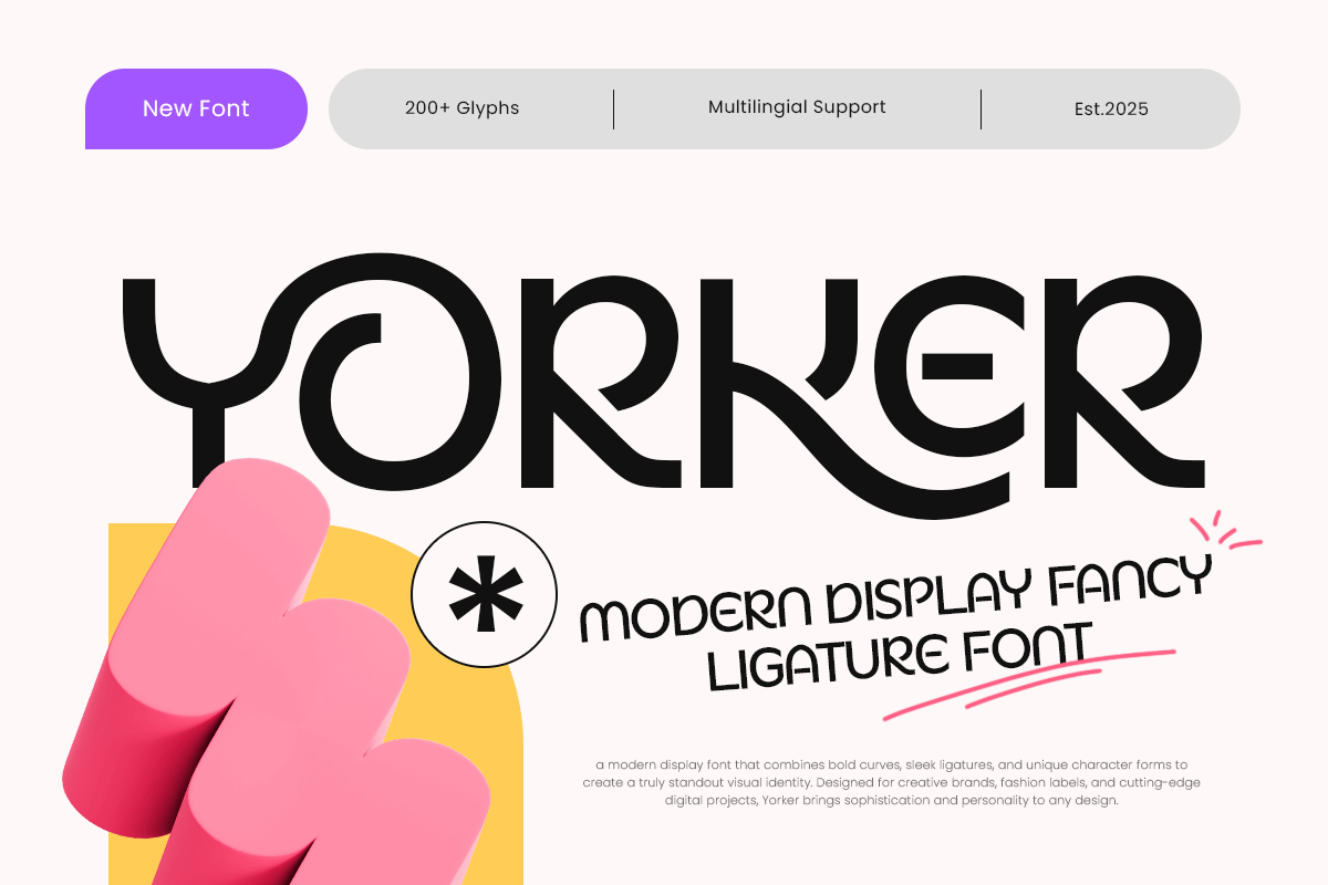 Yorker - Fancy Ligature Font