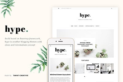 Hype Blogging Theme